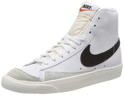 Nike Blazer Mid White Black  Sz 10 BQ6806 100 Fashion Shoes