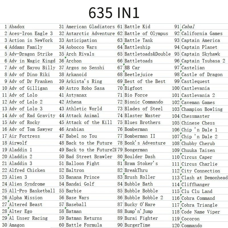 Cartucho FOREVER DUO NES 635 en 1 con función de ahorro, juegos en inglés Foto 2 de 4