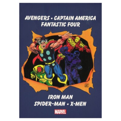 The Mighty World of Marvel Super Heroes 6 Vol. Book Set | eBay