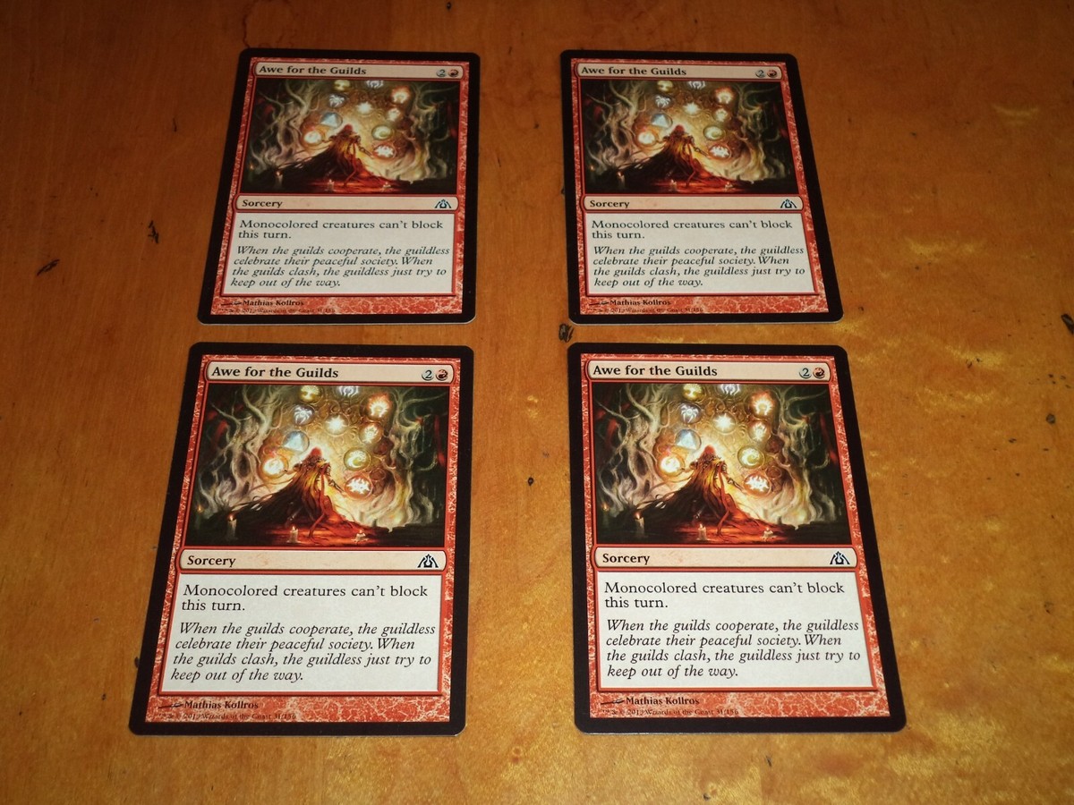 4x Playset MTG Magic the Gathering Complete Set of 4 x4