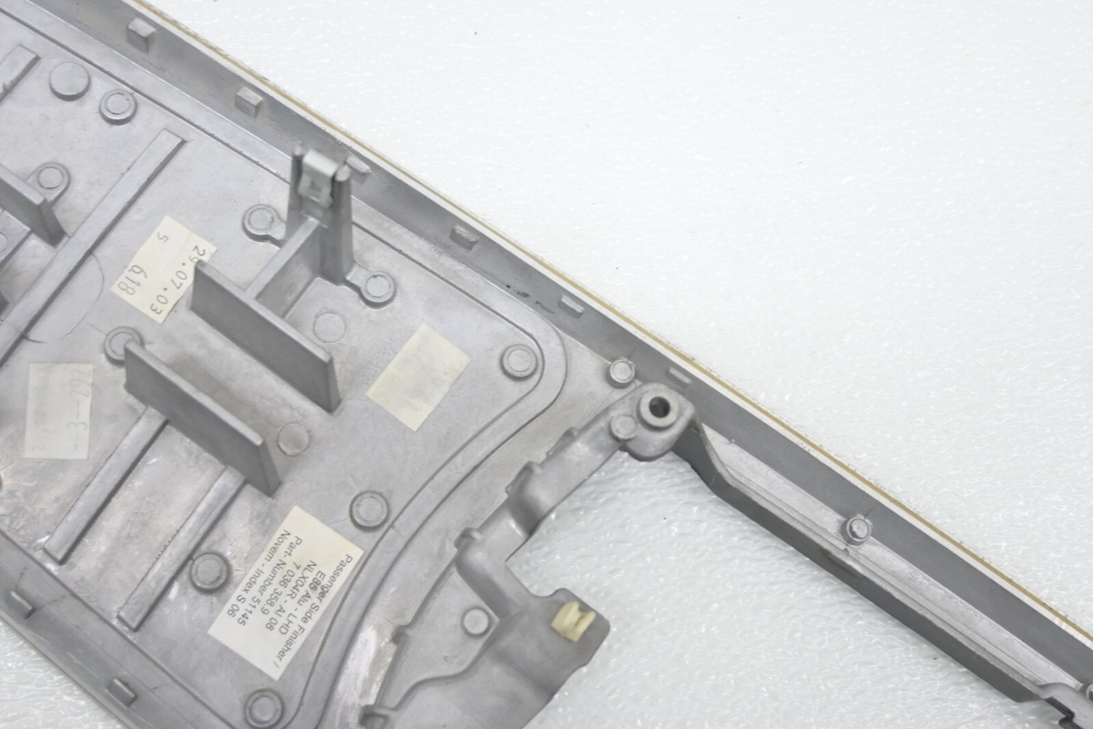 ⭐ 03-08 Bmw E85 Z4 Right Passenger Side Dash Brushed Aluminum