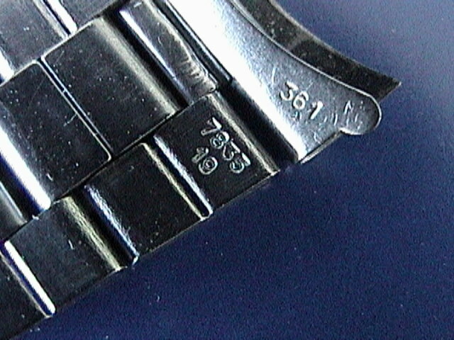 VINTAGE ROLEX 7835/19 OYSTER STAINLESS W/WATCH BRACELET WITH