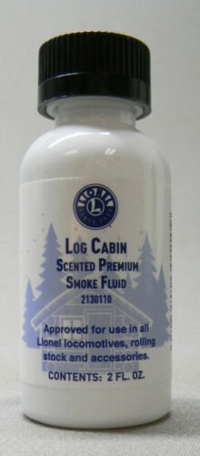 LIONEL LOG CABIN SCENT SMOKE FLUID 2oz  train mth engine liquid 2130110 NEW - Picture 1 of 1