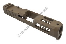 Lightening cut slide for Glock 26, G26 - HGW Titan RMR USA Made 17-4ph SS FDE