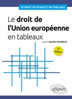 Le Droit De L'union EuropéEnne En Tableaux A Jour Au 15 Janvier 2025 Taschenbuch