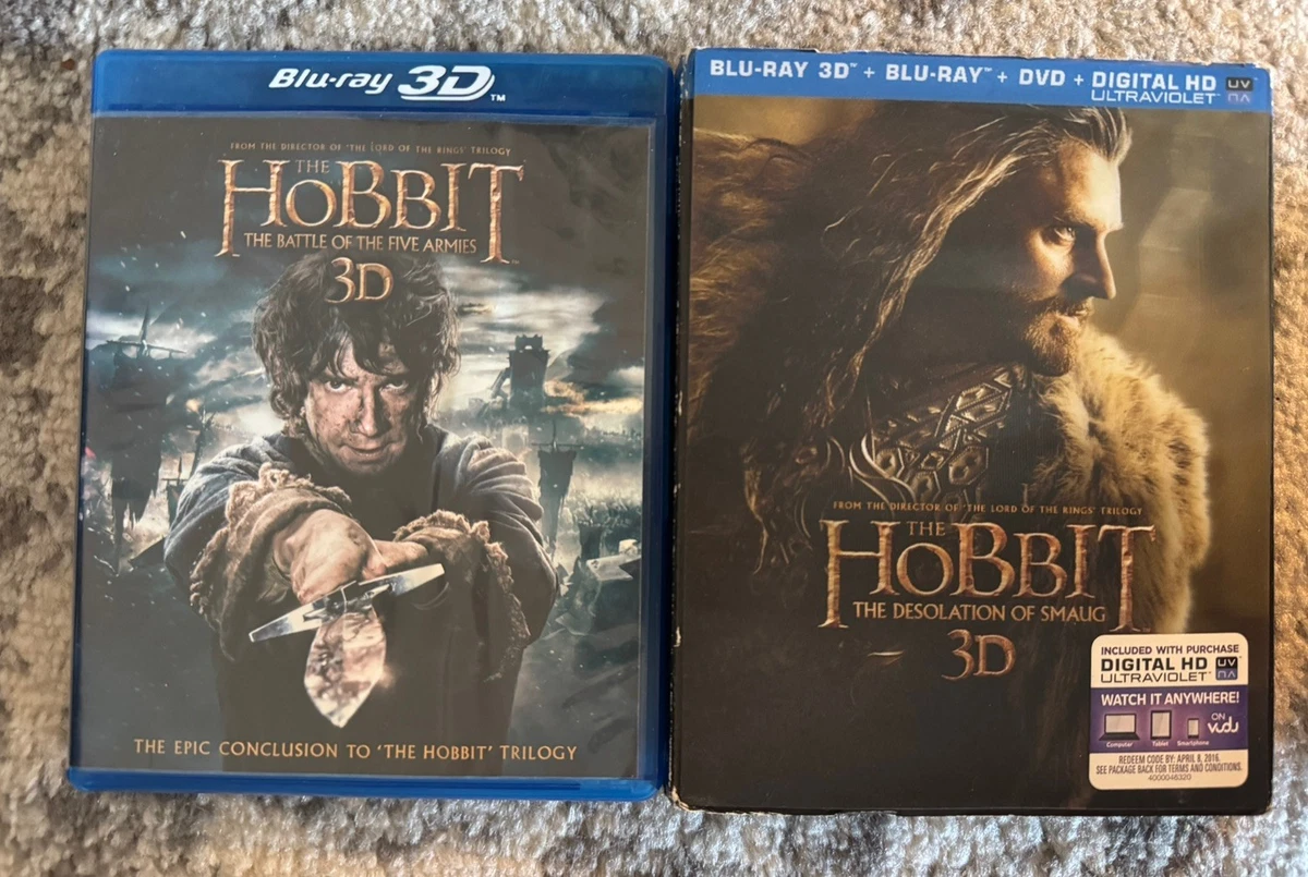 The Hobbit Blu-ray 3D Edition DVDs & Blu-ray Discs for sale - eBay