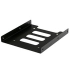 4Pcs 2.5 to 3.5 Inches Desktop SSD Tray Hard Disk Drive Mounting Bracket