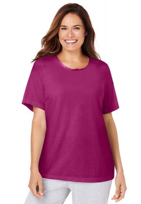 Dreams & Co. Plus Size Sleep Tee