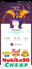 Pokémon Go - Shiny Charizard Gigantamax - Tr...