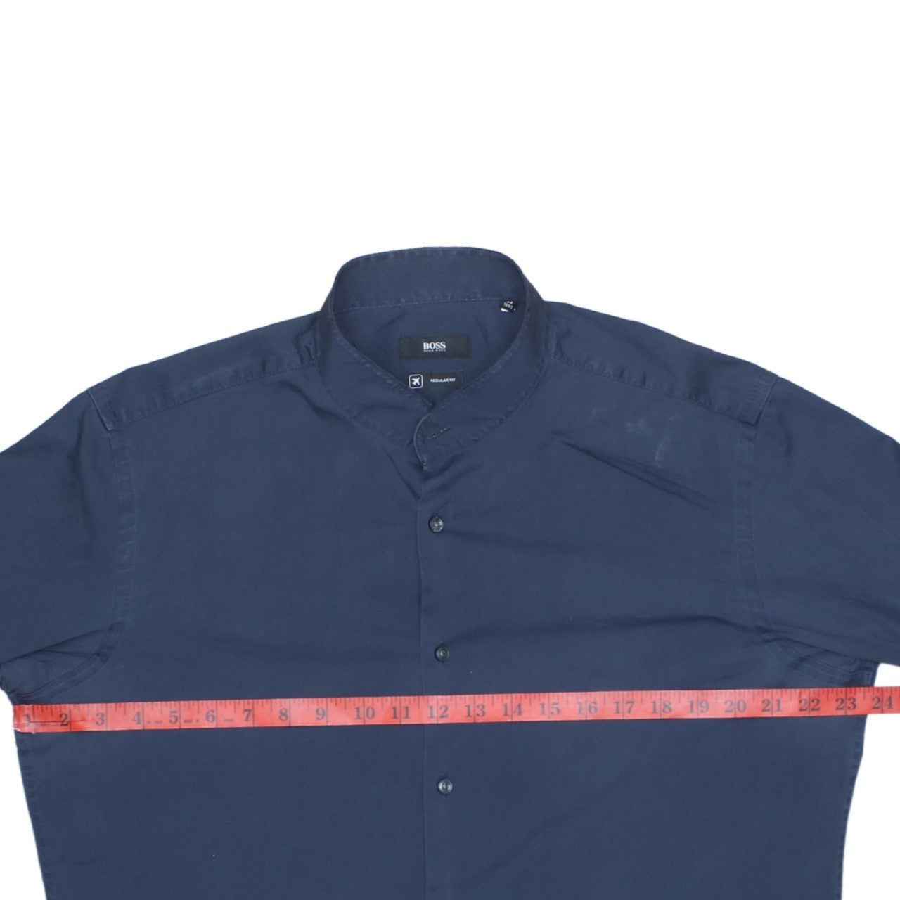 Vintage HUGO BOSS BLUE BUTTON-UP MENS XL image 5