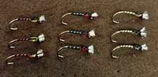 9 X Early Season Buzzers size 10 KAMASAN HOOKS 