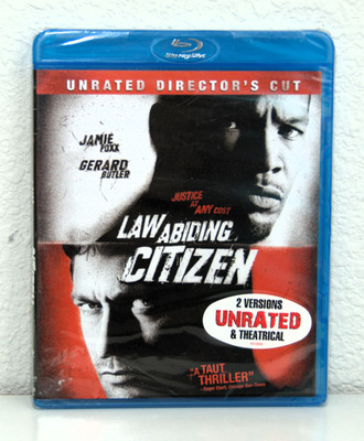 Law Abiding Citizen Blu-ray Unrated Director's Cut 2-Disc New Sealed Jamie Foxx
