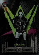 2025 Topps Finest WWE Black Refractors #176 Lyra Valkyria Uncommon 14/20