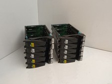 10x EMC 100-563-430 3.5" Hard Drive HDD Caddy with SAS to FC Board 303-115-003D