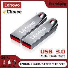 Lenovo USB Flash Drive High Speed Metal U Disk Pendrive Memory Stick