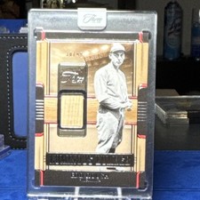 2023 Panini Three and Two Luminous Lumber Edd Roush LUM-ER Cincinnati Game-Used