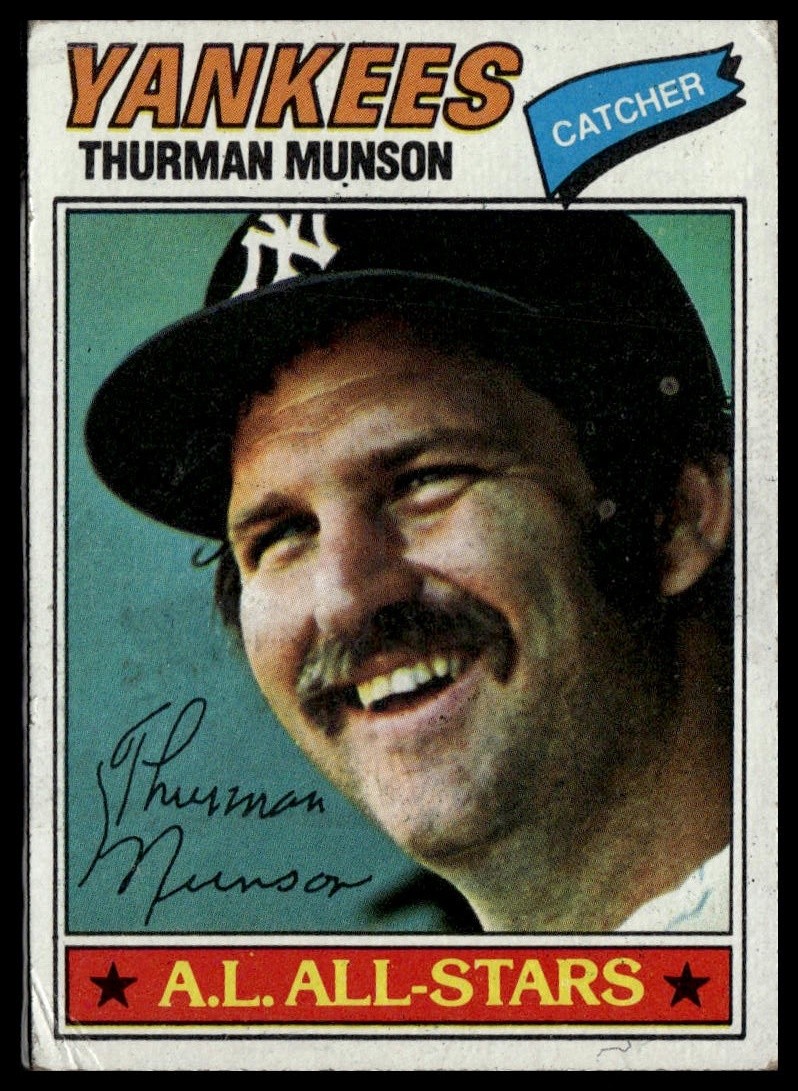 1977 Topps #170 Thurman Munson