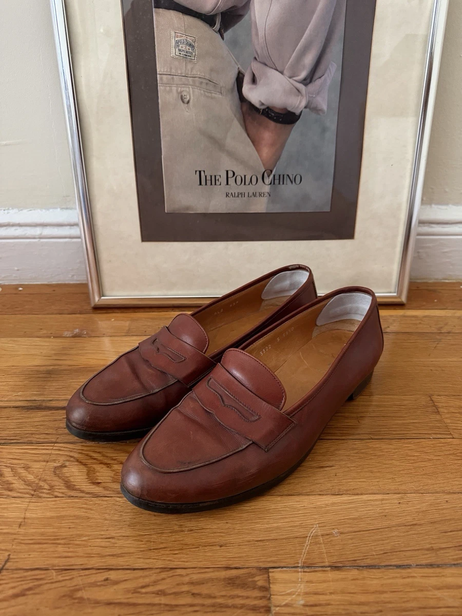 Polo Ralph Lauren Leather Upper Brown Dress Shoes for Men for sale | eBay