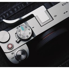 Metal Thumb Up Grip Hot Shoe for Sony A7C2 A7CR A7C Camera Support Handle Silver