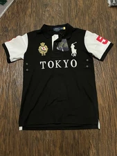 Polo Ralph Lauren Tokyo Black Polo Size Small