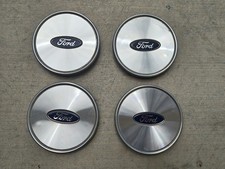 2003-2011 Ford Crown Victoria Silver Machined Center Cap Set Genuine Oem