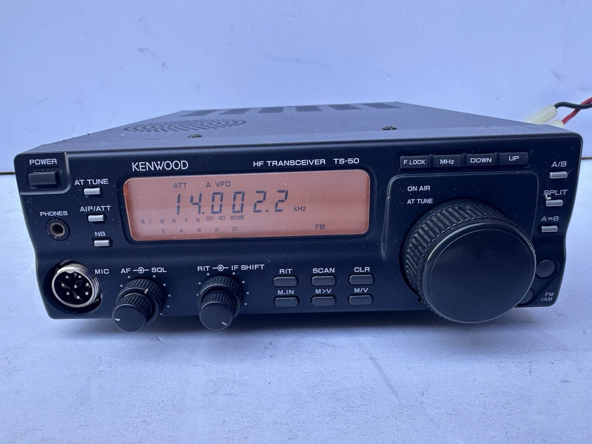 TS-50s HFトランシーバー Kenwood TS-50S HF All Mode SSB/FM/AM/CW 100W Transceiver Tested