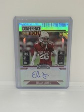 2024 Panini Contenders - #262 Elijah Jones Conference Ticket /75 RC