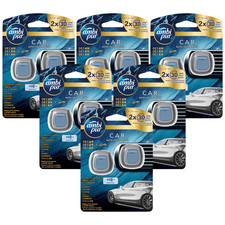 Febreze Ocean Car Vent Clip Lufterfrischer langanhaltende Frische 2ml x6