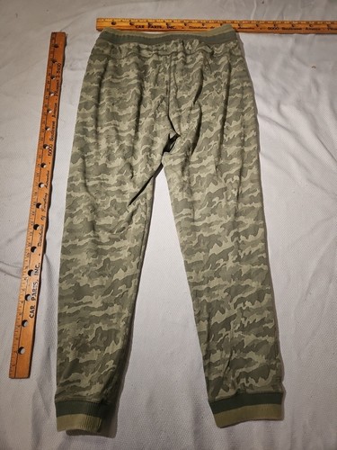 Pantalones de chándal Michael Kors para hombre medianos verdes jacquard pastizales camuflaje - Imagen 14 de 14