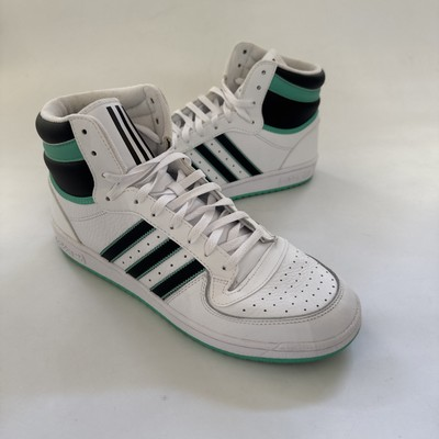 #ad Adidas Top Ten Hi Top Sneakers Mens 13 Shoes PCI789002 Hi RES Green Retro Y2K $29.99