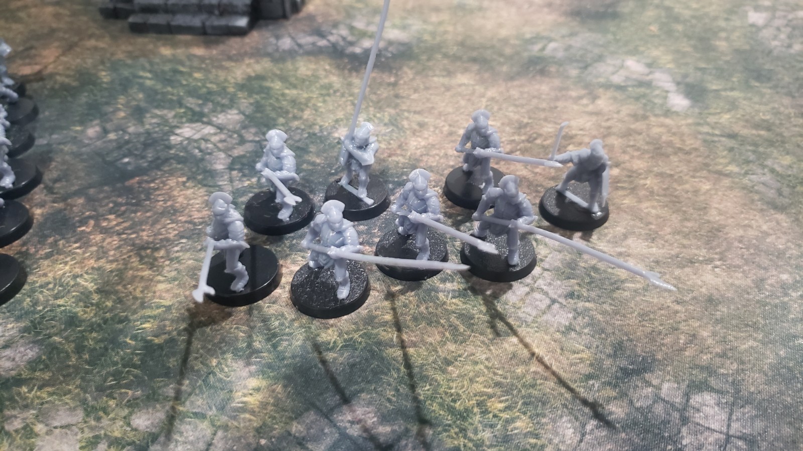 Lord of the Rings miniatures Urukhai sculpt and printed sbg 32mm army