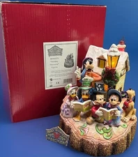 Jim Shore Disney 🎄HOLIDAY HARMONY 🐭 Mickey & Friends Light Up 4046025