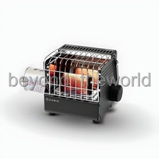 Kovea KGH-2010BK Cubic Black Mini Gas Heater Portable Camping Fishing Car