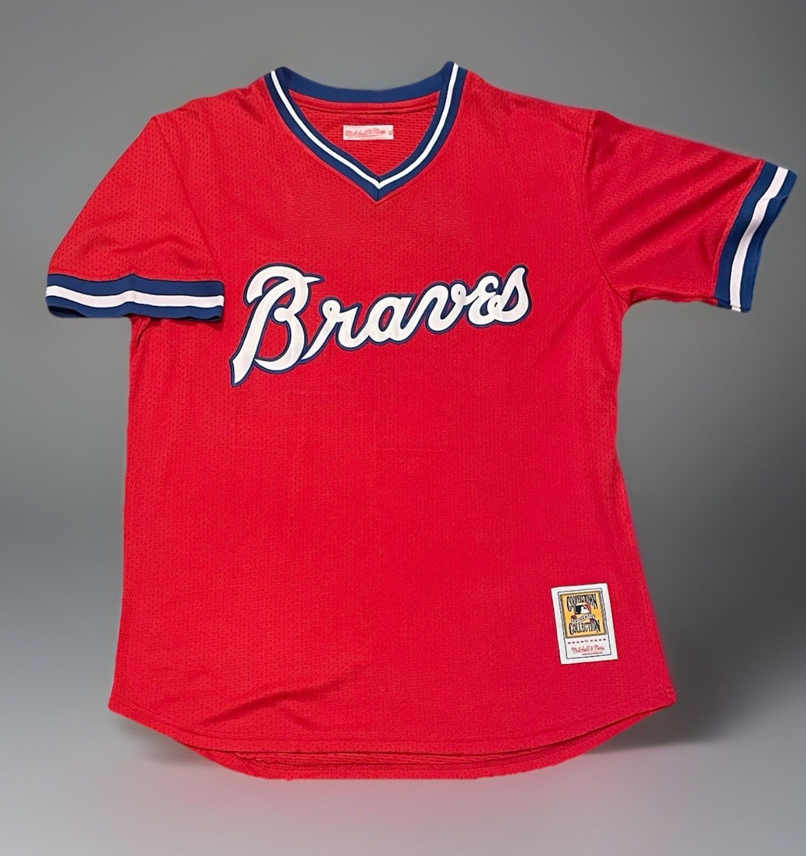Hank Aaron Atlanta #44 Jersey Men's XL Braves Retro Spring