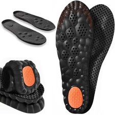 2026 New Steppers Insoles for Men Women, 4D Cloud Memory Foam Shoe Insoles Su...