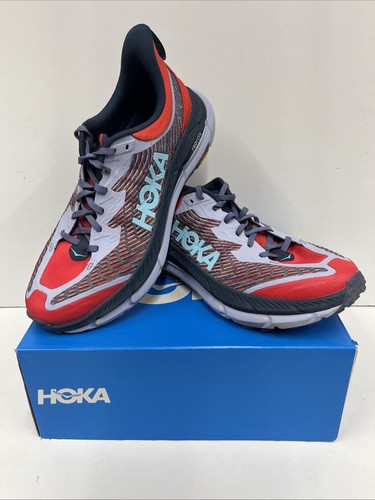 HOKA Mafate Speed 4 Herren Laufschuhe Größe 11 - gebraucht -- gereinigt, mit Karton