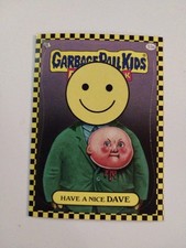 2010 Garbage Pail Kids FLASHBACK SERIES 1 Have A Nice Dave 53a Checkered 