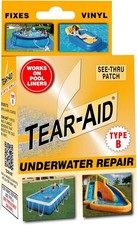 Tear-Aid Vinyl Underwater Repair Kit, Orange Box Type B, Single