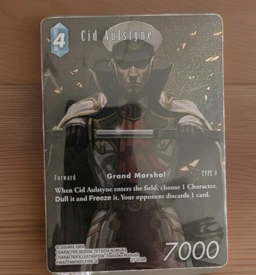 Cid Aulstyne Final Fantasy TCG Full-Art Foil 27-029R