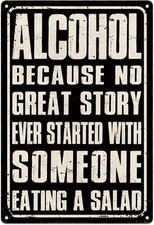 Funny Bar Tin Metal Signs Home D cor 8x12 Alcohol Vintage Art Poster Wall Alumin