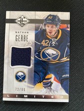 2012-13 Panini Limited #LJ-NG Nathan Gerbe Limited Jersey #/99