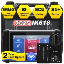 XTOOL IK618 KC100 Car Diagnostic Tool Key Programming Device IMMO All System ECU