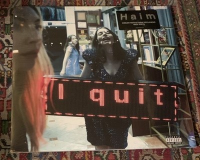 HAIM I Quit 2 LP Limited Edition Opaque Red Color Vinyl Sealed New