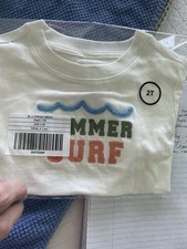 T-shirt boys two tea Jamie and Jack Summer turf NWT