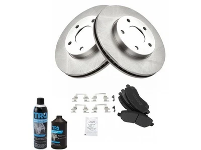 For 2001-2005 Mitsubishi Eclipse Brake Pad and Rotor Kit Front 35567XHFP 2002 - Image 1 of 2