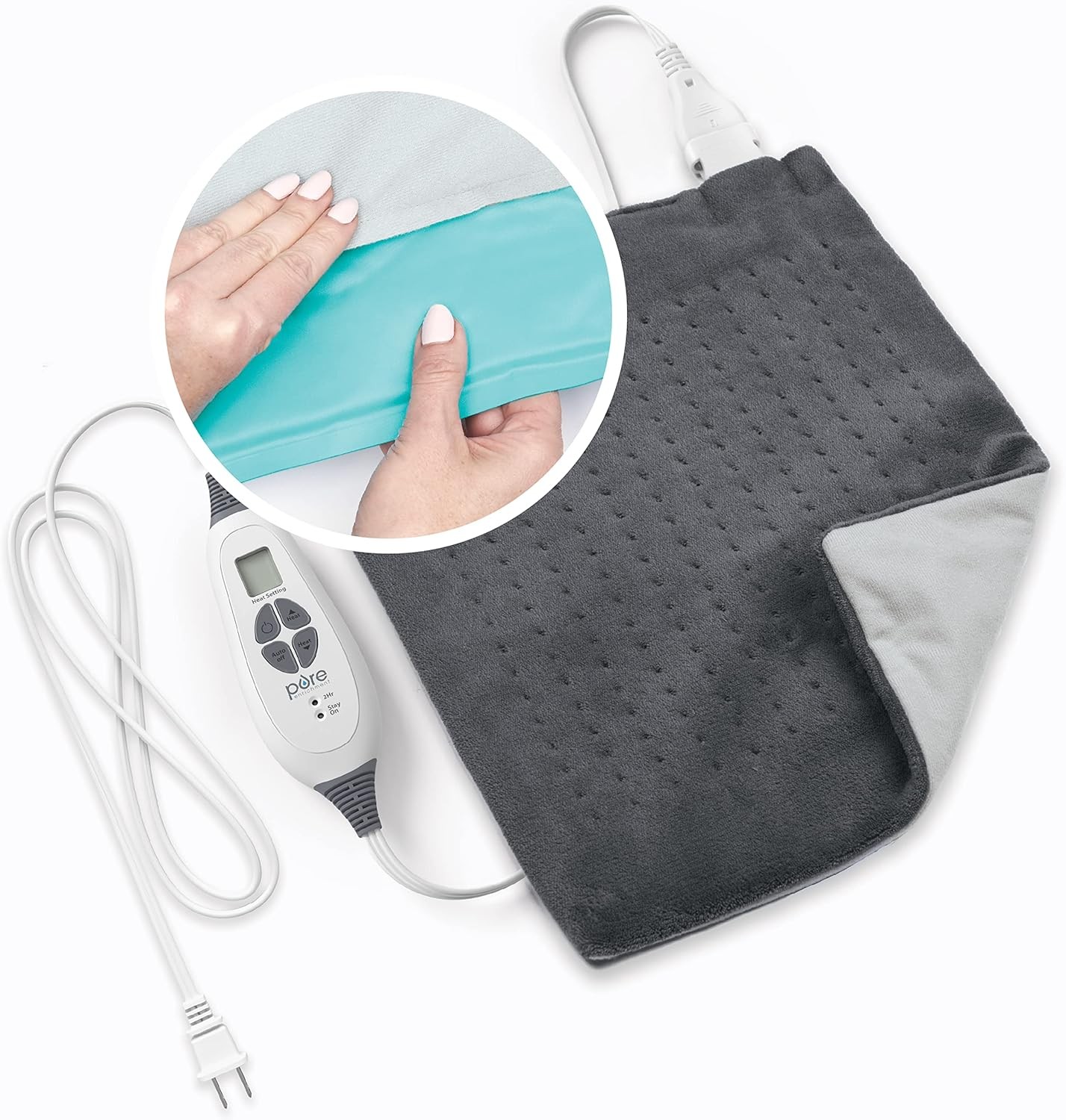 With Gel Pack 2 In 1 Back Shoulder Muscle Pain Relief Xl