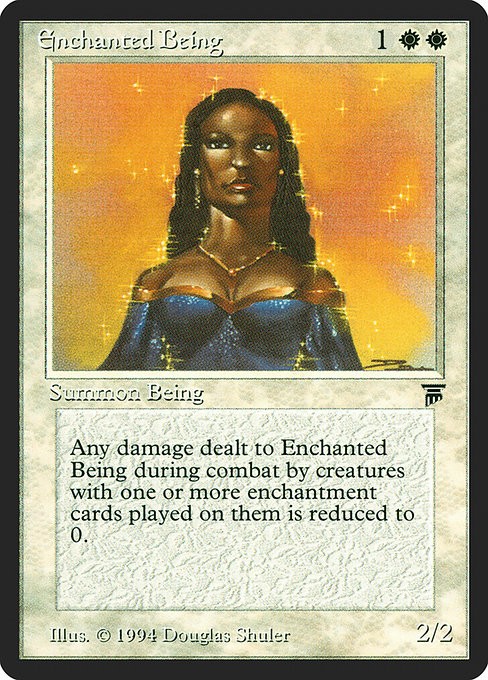 Enchanted Being NonFoil Legends 12 NM MTG