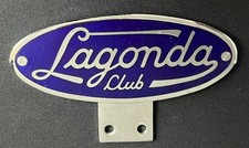 Early Classic Lagonda Motor Car Front Radiator Grill Badge Emblem Early Classic Lagonda Motor Car Front Radiator Grill Badge Emblem