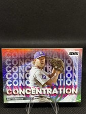 2025 Stadium Club #C-13 Clayton Kershaw Concentration