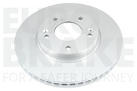2X Eurobrake Bremsscheibe BelüFtet Ø280Mm FüR KIA Niro II SG2 Hyundai Kona SX2